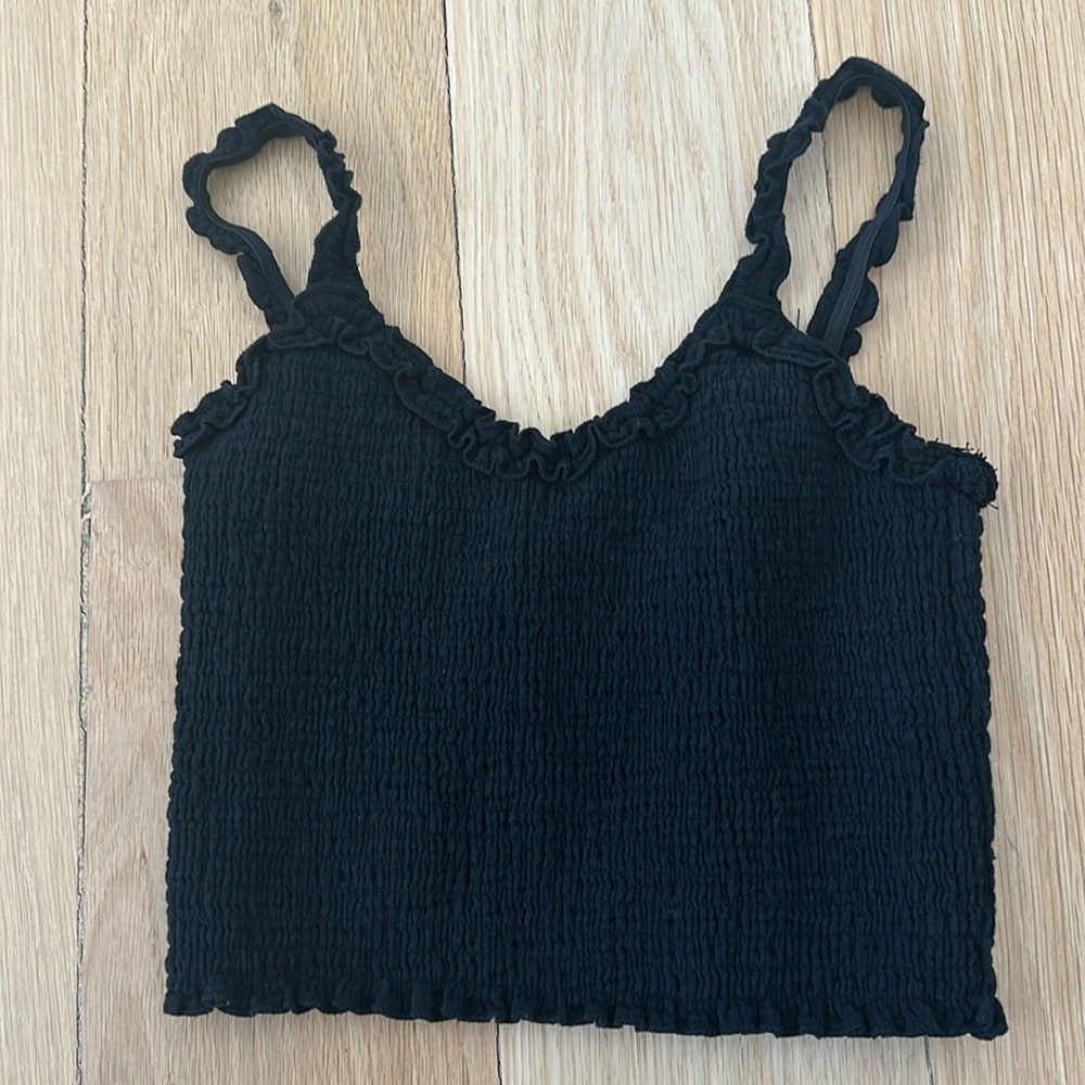 Katie J NYC Shari top -  black - xs
